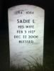 Canaday, Sadie Lee (1927-2006)
