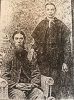 Eller, Lucy M. (1857-1924) with husband J.E. Brubaker